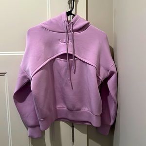 Lilac Guess Scuba Hoodie